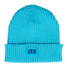 Ox Winter Knitted Beanie Cyan